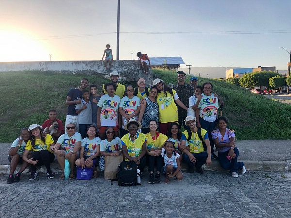 Oficina Adotando um espaço público - plantio de árvores nativas arredores do Forródromo de Areia Branca